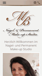 Mobile Screenshot of permanent-makeup-wl.de